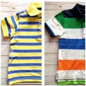NWT 2T Polo Style Shirts by Chaps & J. Khaki